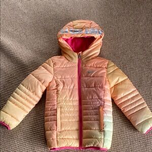 Nike Kids Puffer Jacket - Orange and Yellow